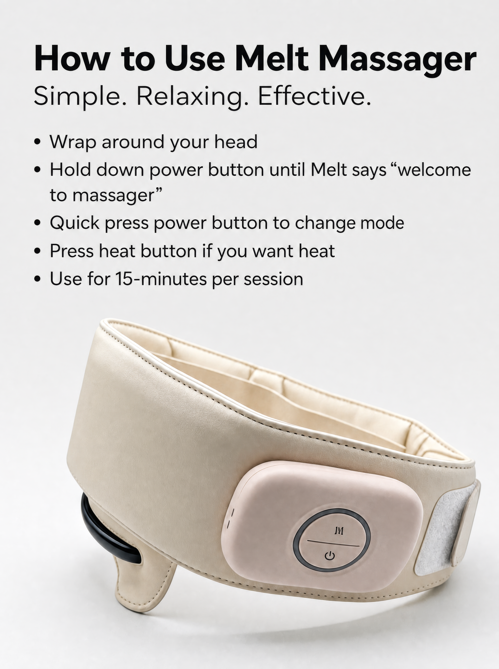Melt Head Compression Massager